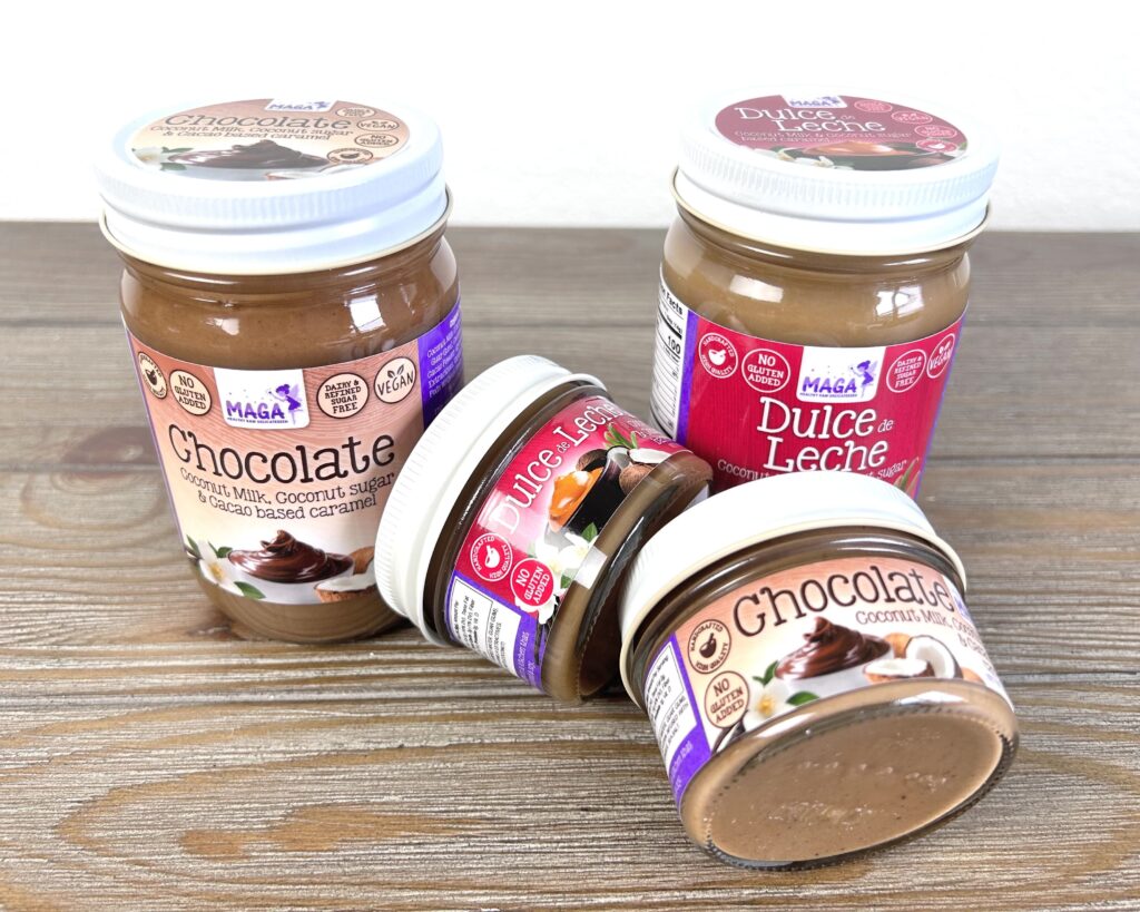 Dulce de Leche, Coconut Milk & Coconut Sugar based Caramel MAGA Healthy Pastry